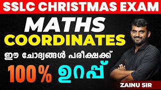 SSLC MATHS COORDINATES ALL PAKKA SURE QUESTIONS IN ONE VIDEO  MS SOLUTIONS [upl. by Joletta]