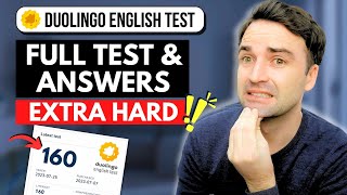 Hardest Questions on the Duolingo English Test Full Test 7 [upl. by Anirbac]