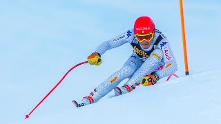 360° Video Südtirol Gran Risa slope  FIS Ski World Cup Giant Slalom Alta Badia [upl. by Anitnegra]