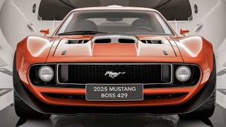 2025 Boss 429 A Modern Take on Classic Muscle [upl. by Hen32]