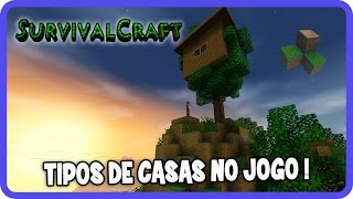 Tipos de casas no SurvivalCraft 2🏡 [upl. by Caye]