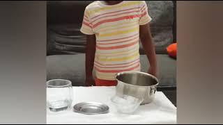 Evaporation experiment for preschoolers [upl. by Yelreveb561]