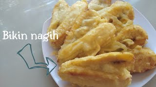 Cara membuat pisang goreng gurih  Resep pisang goreng  Pisang goreng [upl. by Cuthbert766]