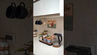 Home Cafe for Winters ☕️  Beautiful TeaCoffee Station in the Kitchen [upl. by Eninahs]