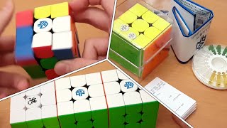 UNBOXING GAN 356 RS  GuHong V3 M  GAN X V2  SpeedCubeShopcom [upl. by Lettie722]