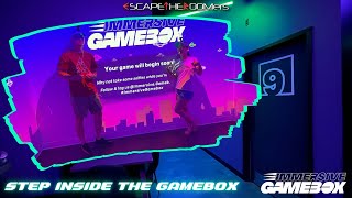 Join us as we STEP INSIDE THE GAMEBOX The IMMERSIVE GAMEBOX in Salt Lake City Utah [upl. by Haym495]