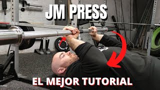 JM PRESS  El rey para tríceps  TUTORIAL Técnica Historia Trucos amp Consejos [upl. by Vickey841]