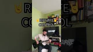 🤘Riff Lifeameliorateband🤘ameliorateband guitar bass shorts reels metal heavymetal [upl. by Anneres360]