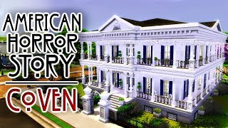 AMERICAN HORROR STORY COVEN  Sims 4 Speed Build [upl. by Mcwherter]