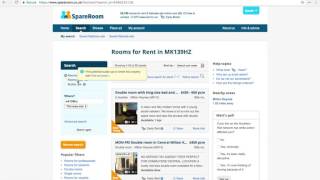 How to use Spareroomcouk to discover average room rents [upl. by Derwin]