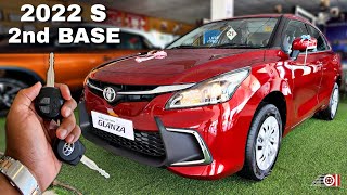 2022 Toyota Glanza S 2nd Base Model  On Road Price List  Mileage  Features [upl. by Wilkinson]