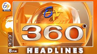 8 PM  8th November 2023  ETV 360  News Headlines  ETV Telangana [upl. by Zola426]