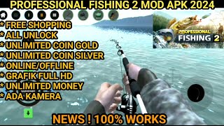 Download  Professional fishing 2 mod 01290724 unlimited money [upl. by Nnayd]