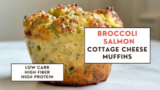 PROTEIN PACKED Low Carb Broccoli Salmon Muffins Perfect for meal prep [upl. by Reginauld]