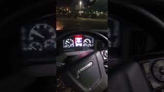 FREIGHTLINER CASCADIA 21 DEGREE COLD START NO FUEL TREATMENT [upl. by Staw118]