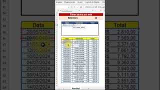 Como filtrar dados com base no mês no Excel [upl. by Madeleine]