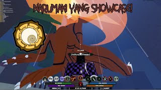 Narumaki Yang Showcase  Shindo Life Roblox [upl. by Tandie]