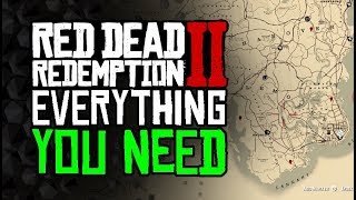 Everything You Need To Know About The ENTIRE Red Dead Redemption 2 Map  In 4 Minutes [upl. by Willetta668]