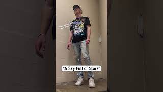 I tried out the stairwell acoustics with “A Sky Full Of Stars” by Coldplay and Avicii singing [upl. by Quintana234]