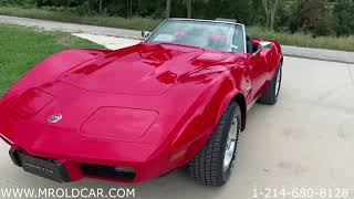 1975 CHEVROLET CORVETTE STINGRAY FOR SALE 32900 [upl. by Ahsikit582]