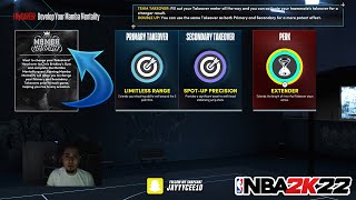 NBA 2K22 HOW TO CHANGE YOUR TAKEOVER HOW TO UNLOCK MAMBA MENTALITY IN NBA 2K22 HAVE ANY TAKEOVER [upl. by Niassuh]