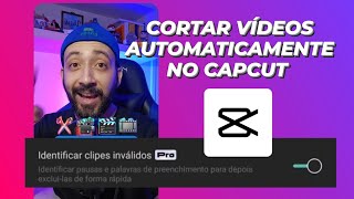 Cortar vídeo automaticamente no CapCut ✂️🎬 [upl. by Harte]