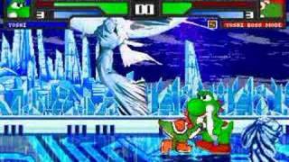 Mugen Match  Yoshi vs Yoshi Boss Mode [upl. by Alacim]