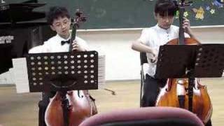 Concerto in G Minor for 2 cellos 1st mov  Vivaldi [upl. by Yrmac]