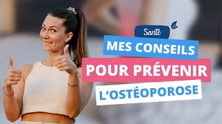 OSTÉOPOROSE  activité physique et alimentation pour une SANTÉ OSSEUSE optimale [upl. by Emelen]