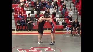 Whoifwhat  Bradshaw 2024 wrestling tournament semifinal 285lbs [upl. by Ajile412]