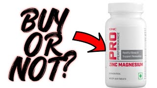 GNC Pro Performance Series ZMA Supplement Review and Unboxing ZMA Supplement For Sleep GNC ZMA [upl. by Windzer]