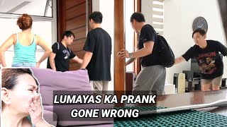 LUMAYAS KA NA PRANK Gone very wrong [upl. by Garbers]