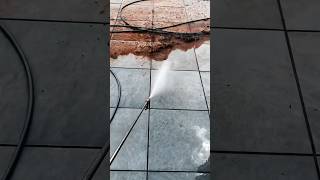 Revitalizing your patio cleaning pressurewashing powerwashing softwashing washing satisfying [upl. by Shepard]