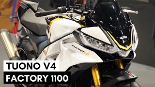 Aprilia Tuono V4 Factory 1100 2024  4K [upl. by Eanod]