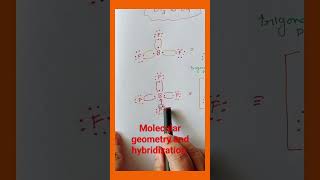 BF3 vs BF4  Molecular Geometry Vs Hybridization chemicalbonding youtubeshorts [upl. by Benis]