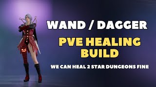 Wand Dagger PvE Healing Build Throne and Liberty  We can Heal 2 Star Dungeons Just Fine [upl. by Hyams]