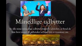 Højeste månedlige passive indkomst [upl. by Odey]