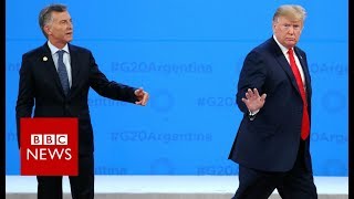 G20 Trump leaves Argentine leader in the lurch  BBC News [upl. by Ahseiyk]