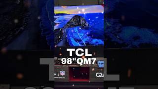 TCL 98quot QM7 TITAN MINI LED 98quot To 65quot and back again 98QM751G TCLQM7 TCLQM8 TCL98QM751G [upl. by Naujak]