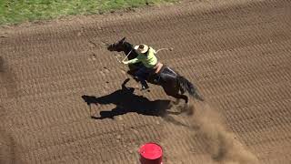 Lawanda Bronson and Horse Pendleton RoundUp 7118 [upl. by Chalmer541]