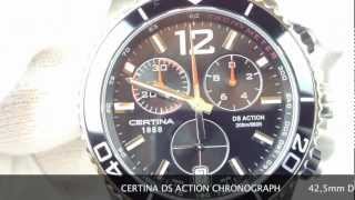 CERTINA DS ACTION CHRONOGRAPH C0134171105700 wwwolfertco [upl. by Eglanteen961]