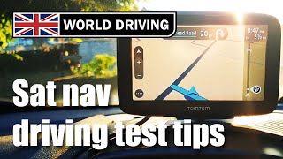 2024 UK Driving Test Tips  Sat Nav  What You Need to Know [upl. by Idet]