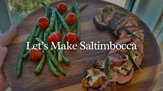 Featured Recipe Saltimbocca with Roasted Tomatoes and French Beans  Cook with Chef George [upl. by Cohlier468]