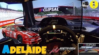 Assetto Corsa  MotionSIM Alfa Romeo 155 TI V6  Adelaide Link Fanatec  GoPro [upl. by Shieh386]