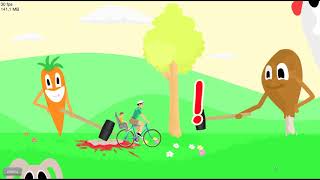 Happy Wheels  1000 Trip  Big FAIL [upl. by Anuahs]