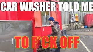 Car Washers dont like being filmed [upl. by Amathiste515]