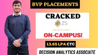 ZS Associates Interview Experience 🔥  1365 LPA CTC  DAA Role  BVP Placements  Dream Company [upl. by Meakem]