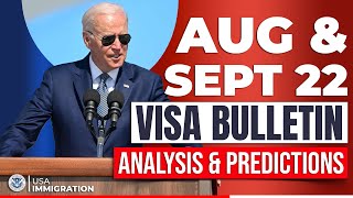 August amp September 2022 Visa Bulletin Analysis amp Predictions  Regression in India EB2  USCIS News [upl. by Jayne]