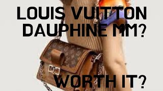 LOUIS VUITTON DAUPHINE How much does the Dauphine MM cost and is it worth it [upl. by Caryl]