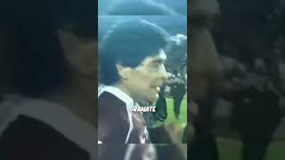 Una entrevista de Maradona con la camiseta de Lanus [upl. by Tatianna]